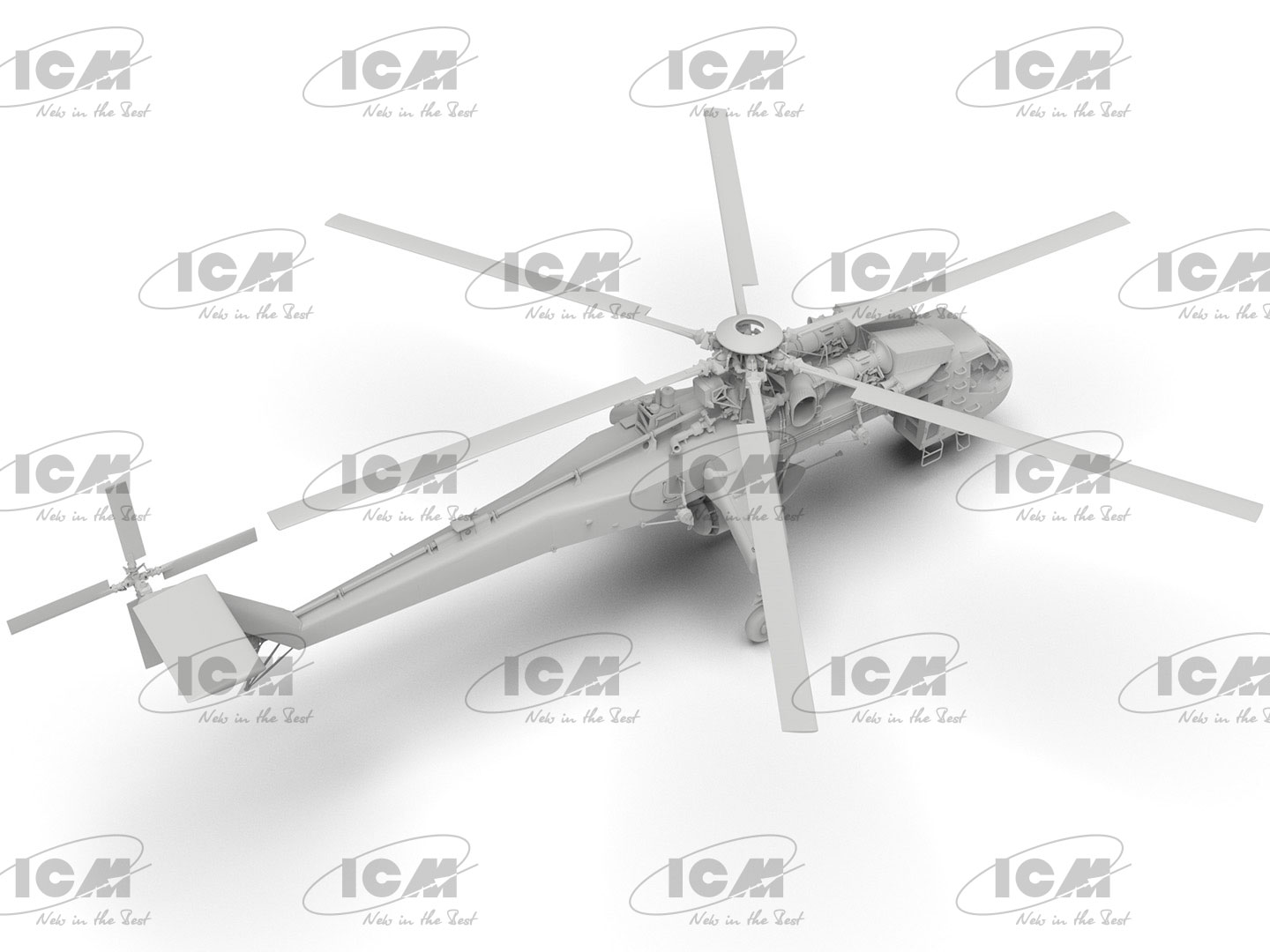 ICM Sikorsky CH-54A Tarhe with M-121 bomb 1:35 ICM53055 - Image 4