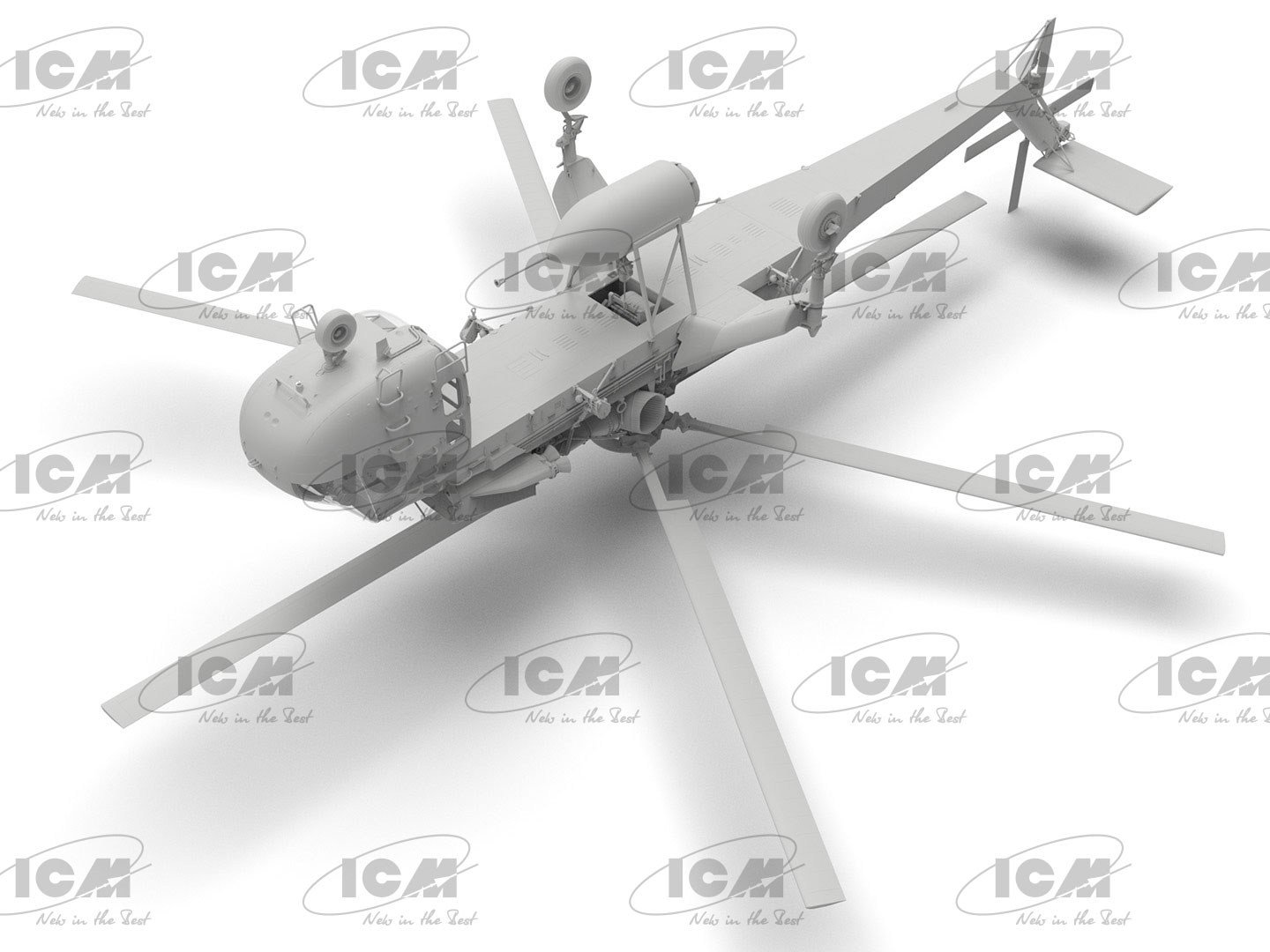 ICM Sikorsky CH-54A Tarhe with M-121 bomb 1:35 ICM53055 - Image 5