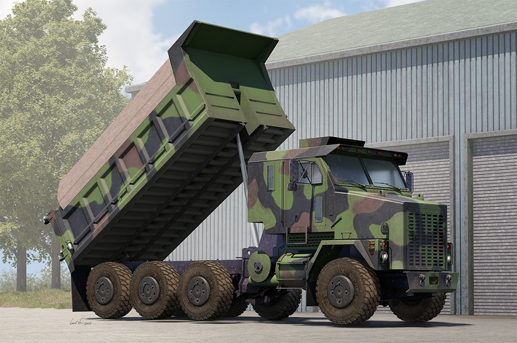 HobbyBoss 1/35 Oshkosh M1070 Dump Truck HBB85526