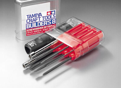 Tamiya Builder's 8 pc Screwdriver Set 74023