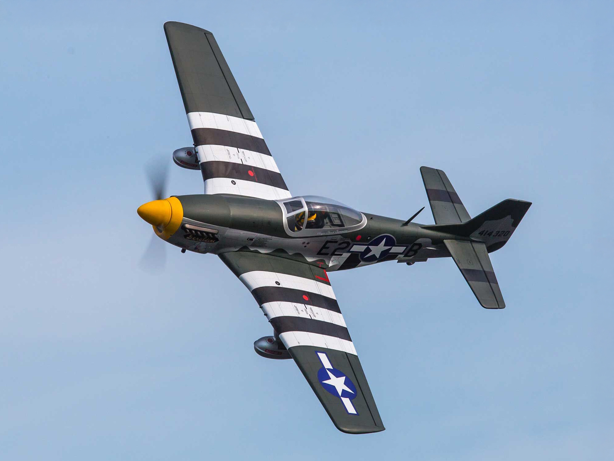 Hangar-9 P-51D Mustang 20cc ARF 69.5 Inch Updated A-HAN2820B - Image 9