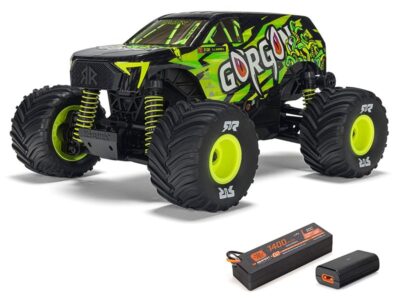 Arrma 1/16 GORGON GROM 4X4 RTR Brushed Monster Truck (Battery and Charger Included) Yellow C-ARA2130T1