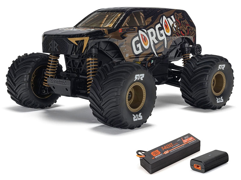 Arrma 1/16 GORGON GROM 4X4 RTR Brushed Monster Truck (Battery and Charger Included) Bronze C-ARA2130T3