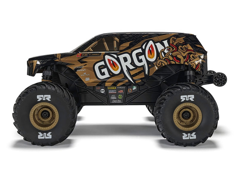 Arrma 1/16 GORGON GROM 4X4 RTR Brushed Monster Truck (Battery and Charger Included) Bronze C-ARA2130T3 - Image 3