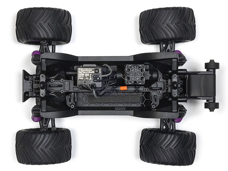 Arrma 1/16 QUAKE GROM 4X4 RTR Brushed Monster Truck (Battery and Charger Included) Purple C-ARA2137T3 - Image 5