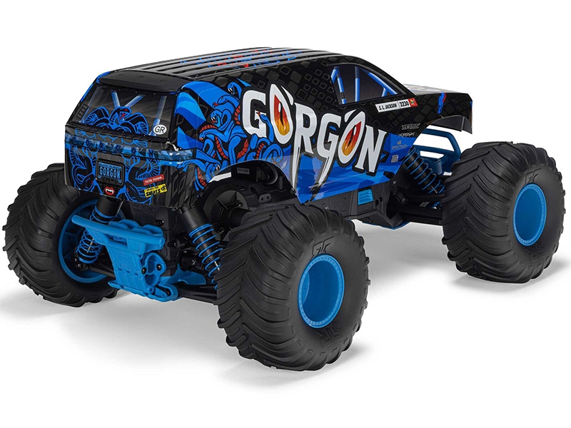 Arrma 1/10 GORGON MEGA 550 2WD MT with Battery Charger Blue C-ARA3230ST5 - Image 4