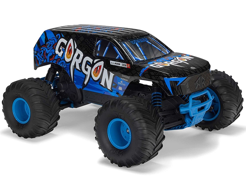 Arrma 1/10 GORGON MEGA 550 2WD MT with Battery Charger Blue C-ARA3230ST5 - Image 3