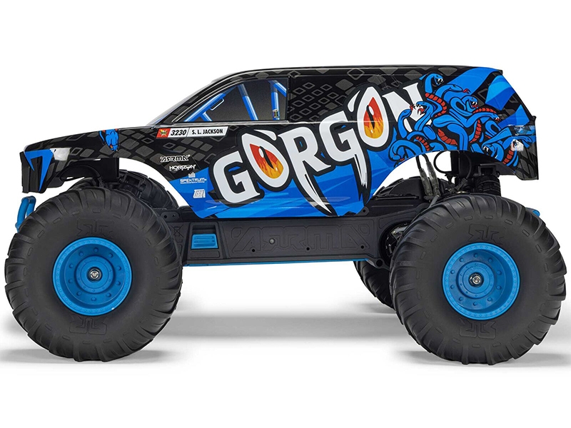 Arrma 1/10 GORGON MEGA 550 2WD MT with Battery Charger Blue C-ARA3230ST5 - Image 2