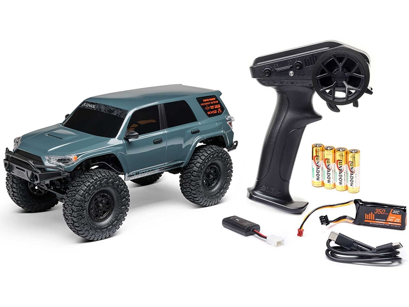 Axial SCX24 Toyota 4Runner 4x4 RTR Brushed Rock Crawler 1/24 Grey C-AXI-2035T2 - Image 2