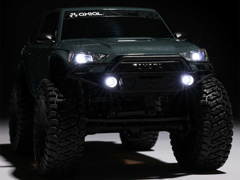 Axial SCX24 Toyota 4Runner 4x4 RTR Brushed Rock Crawler 1/24 Grey C-AXI-2035T2 - Image 12