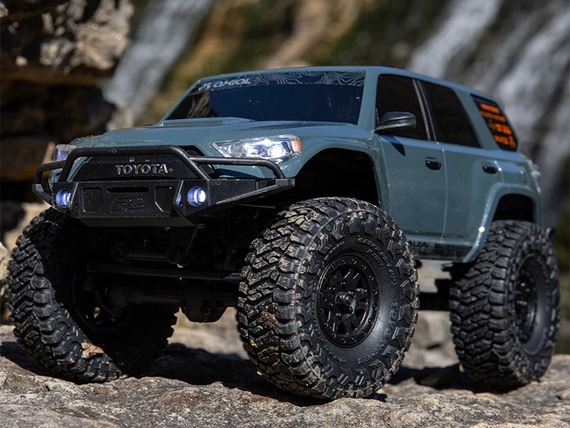 Axial SCX24 Toyota 4Runner 4x4 RTR Brushed Rock Crawler 1/24 Grey C-AXI-2035T2 - Image 8
