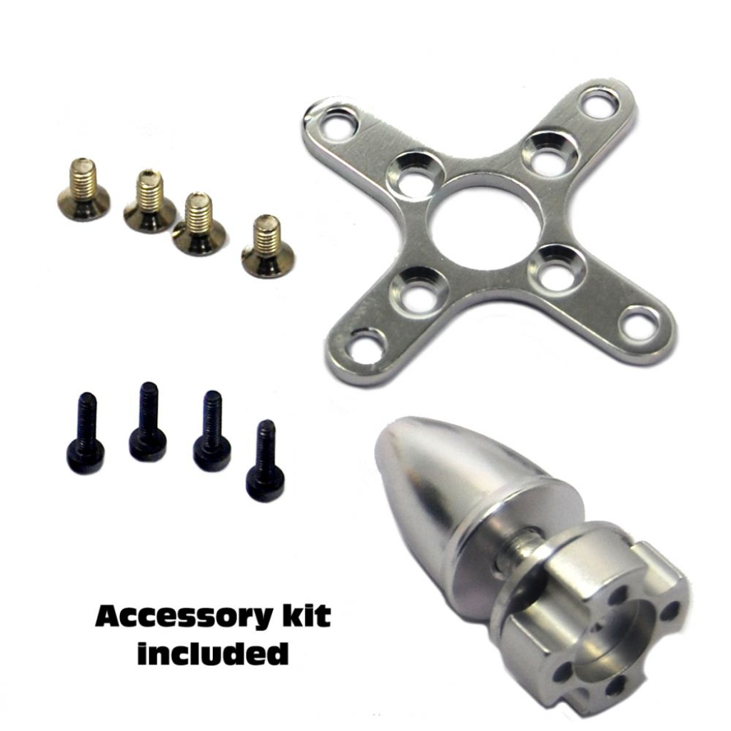 Overlander 2830/09 1300KV Tornado Thumper V3 – Brushless Outrunner Motor - Image 2