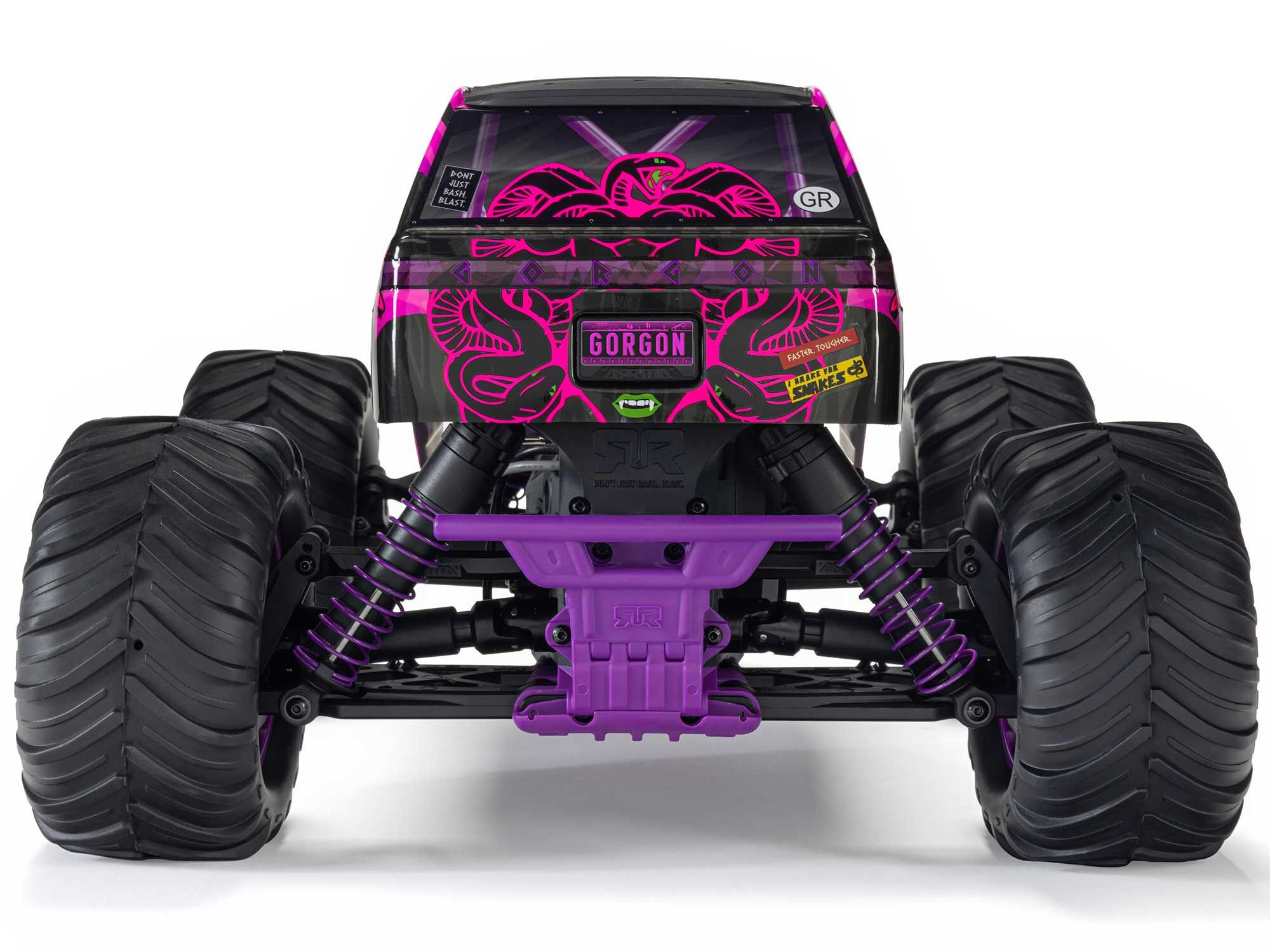 Arrma 1/10 GORGON MEGA 550 2WD MT with Battery Charger Purple C-ARA3230ST4 - Image 6