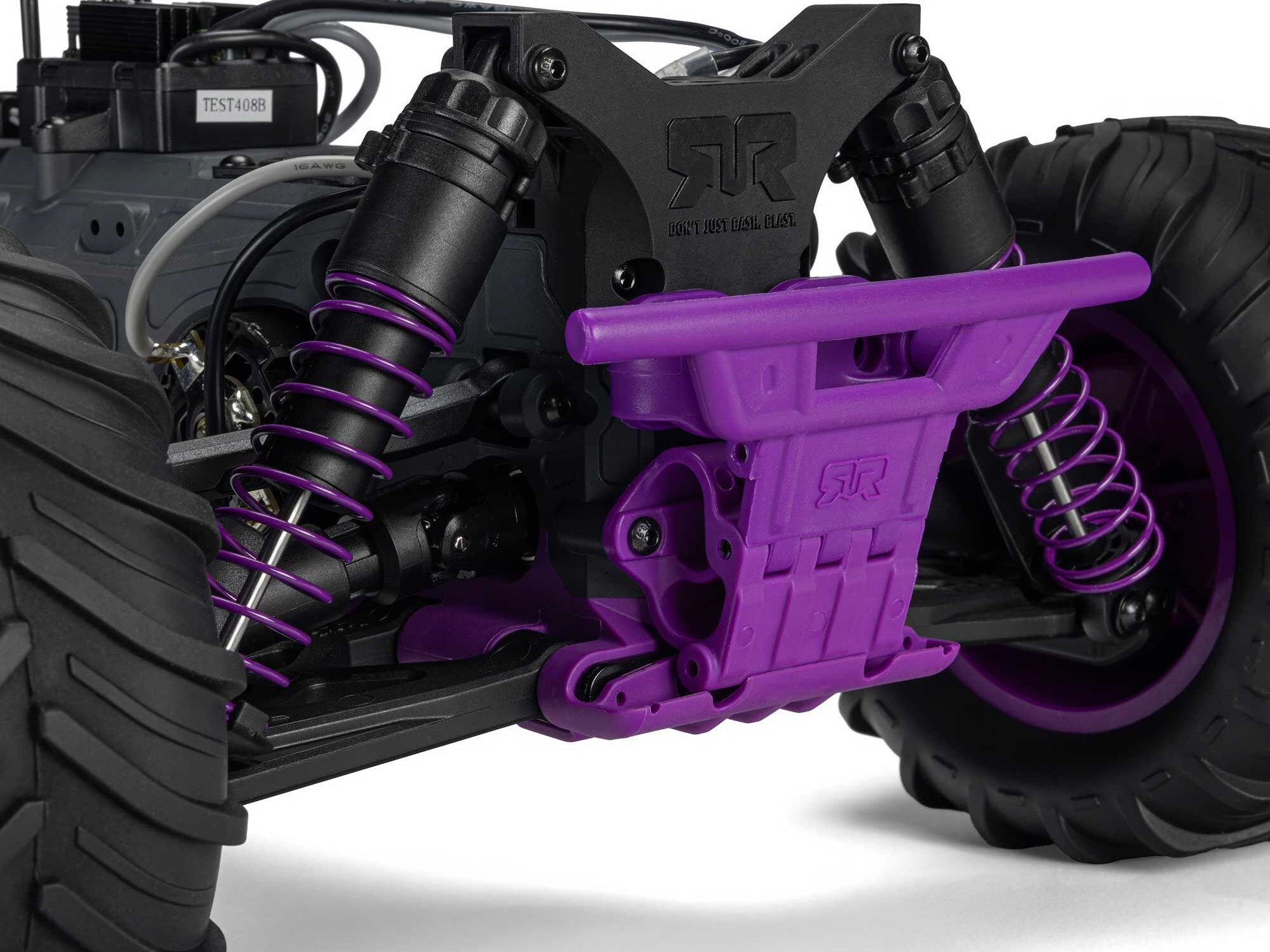 Arrma 1/10 GORGON MEGA 550 2WD MT with Battery Charger Purple C-ARA3230ST4 - Image 13