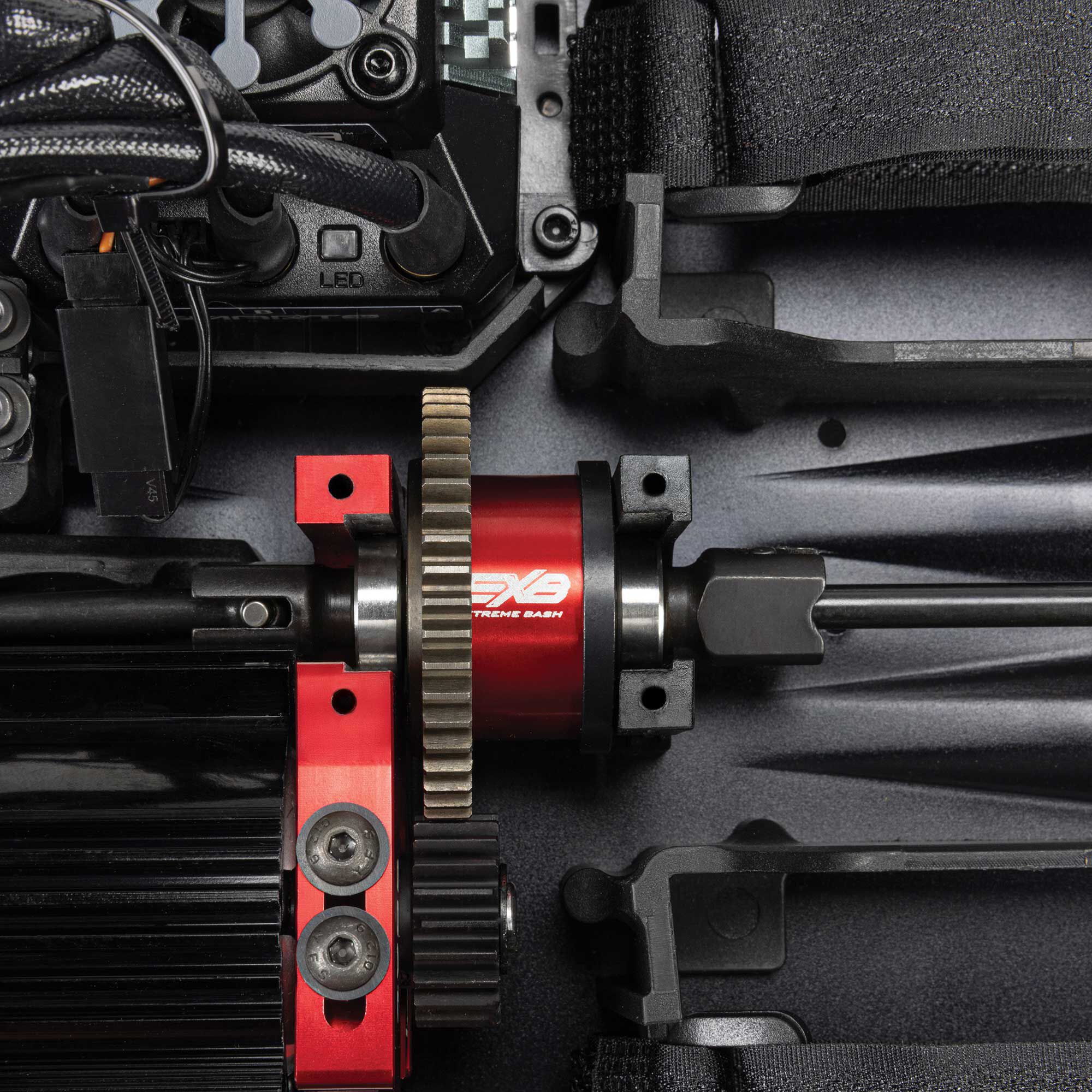 Arrma 1/7 LIMITLESS 8S AVC 4X4 RTR BLX Street Speed, Red/Black C-ARA7816T1 - Image 21