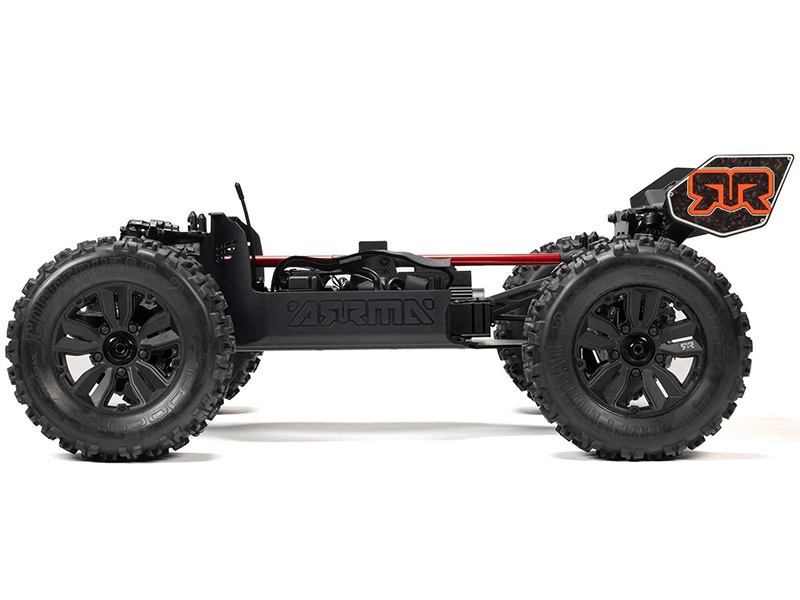 Arrma 1/8 KRATON 6S V6 4X4 BLX Speed Monster Truck RTR Black/Green C-ARA8608V6T3 - Image 10