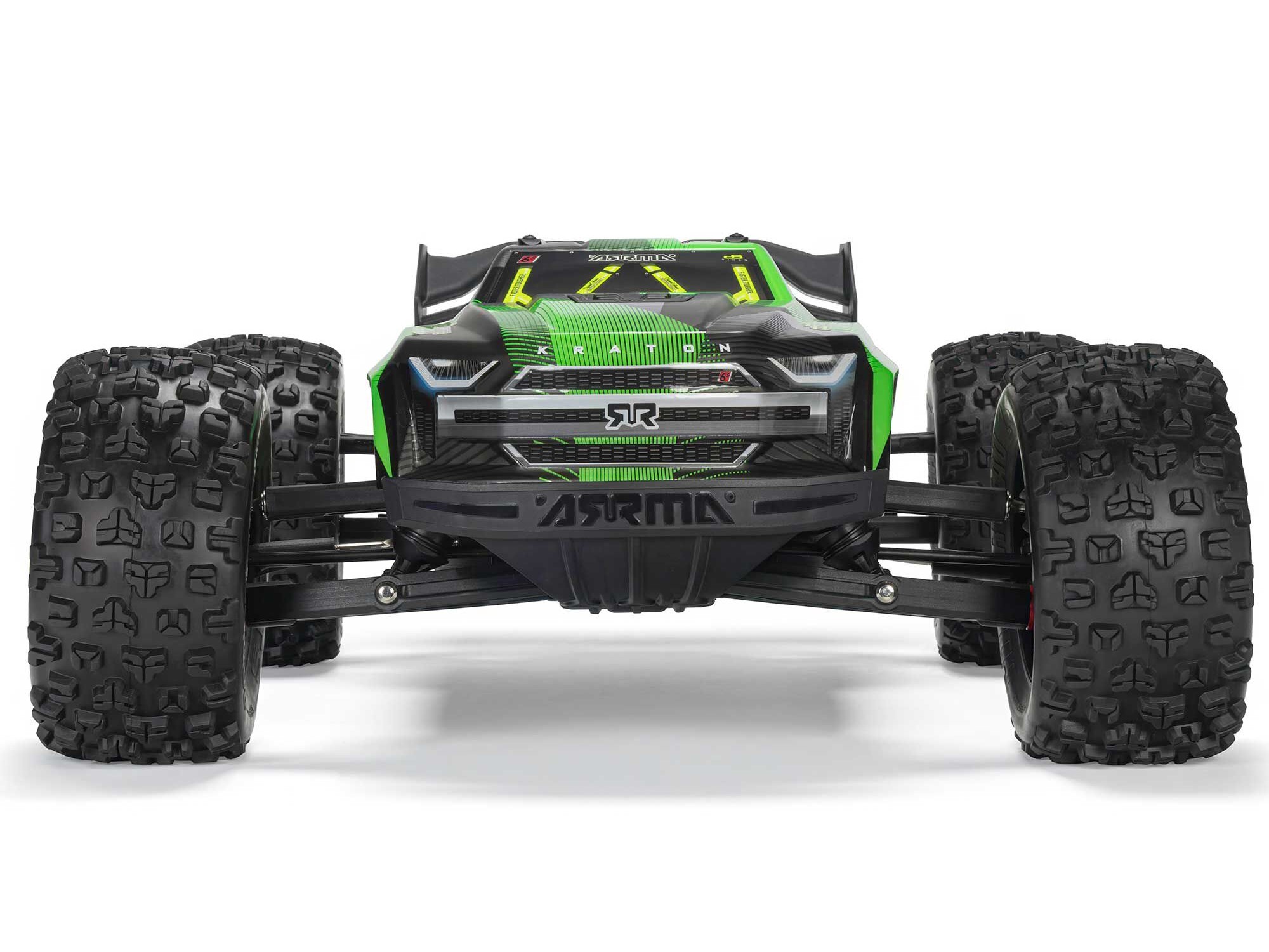 Arrma 1/8 KRATON 6S V6 4X4 BLX Speed Monster Truck RTR Black/Green C-ARA8608V6T3 - Image 3