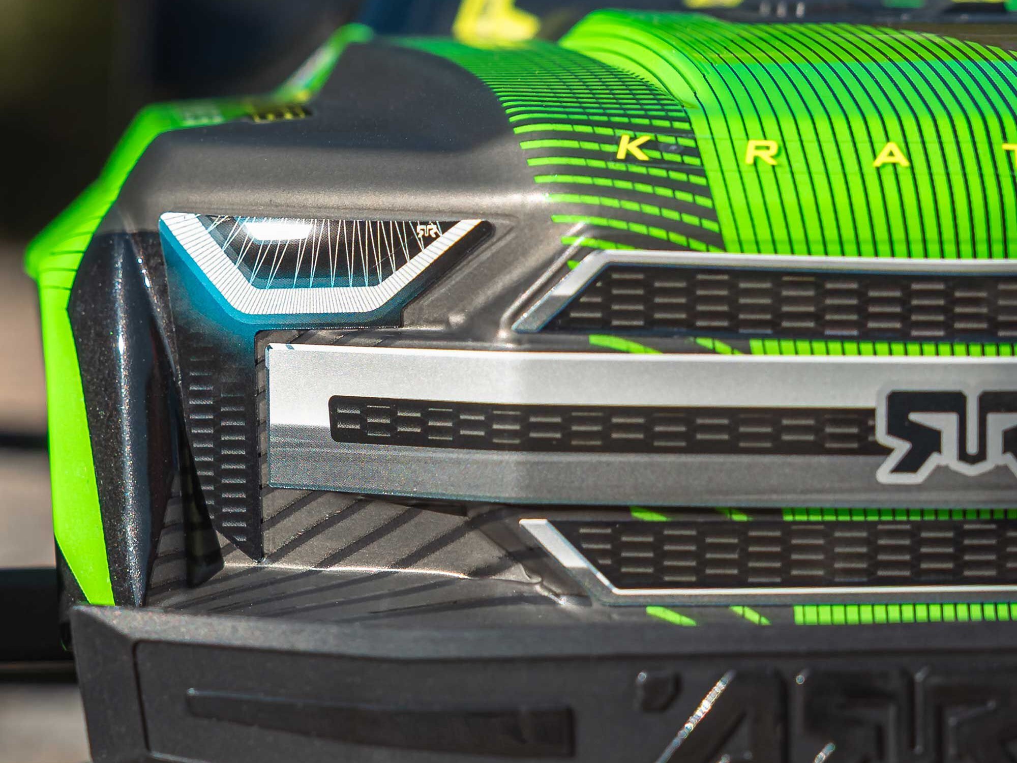 Arrma 1/8 KRATON 6S V6 4X4 BLX Speed Monster Truck RTR Black/Green C-ARA8608V6T3 - Image 24