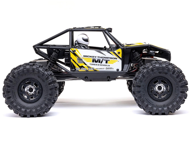 Axial 1/18 UTB18 Capra 4WS 4WD Trail Buggy RTR with Bat/Chg - Yellow - Image 4