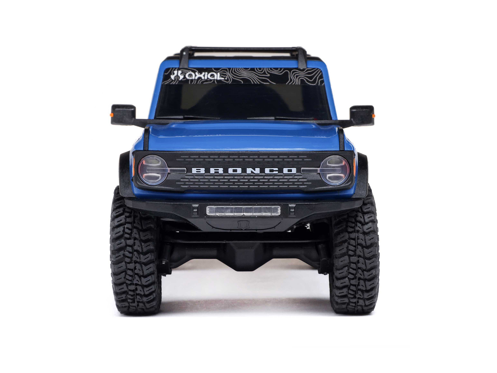 Axial 1/30 SCX30 Ford Bronco 4X4 RTR Brushed Rock Crawler Blue C-AXI-2048T1 - Image 3
