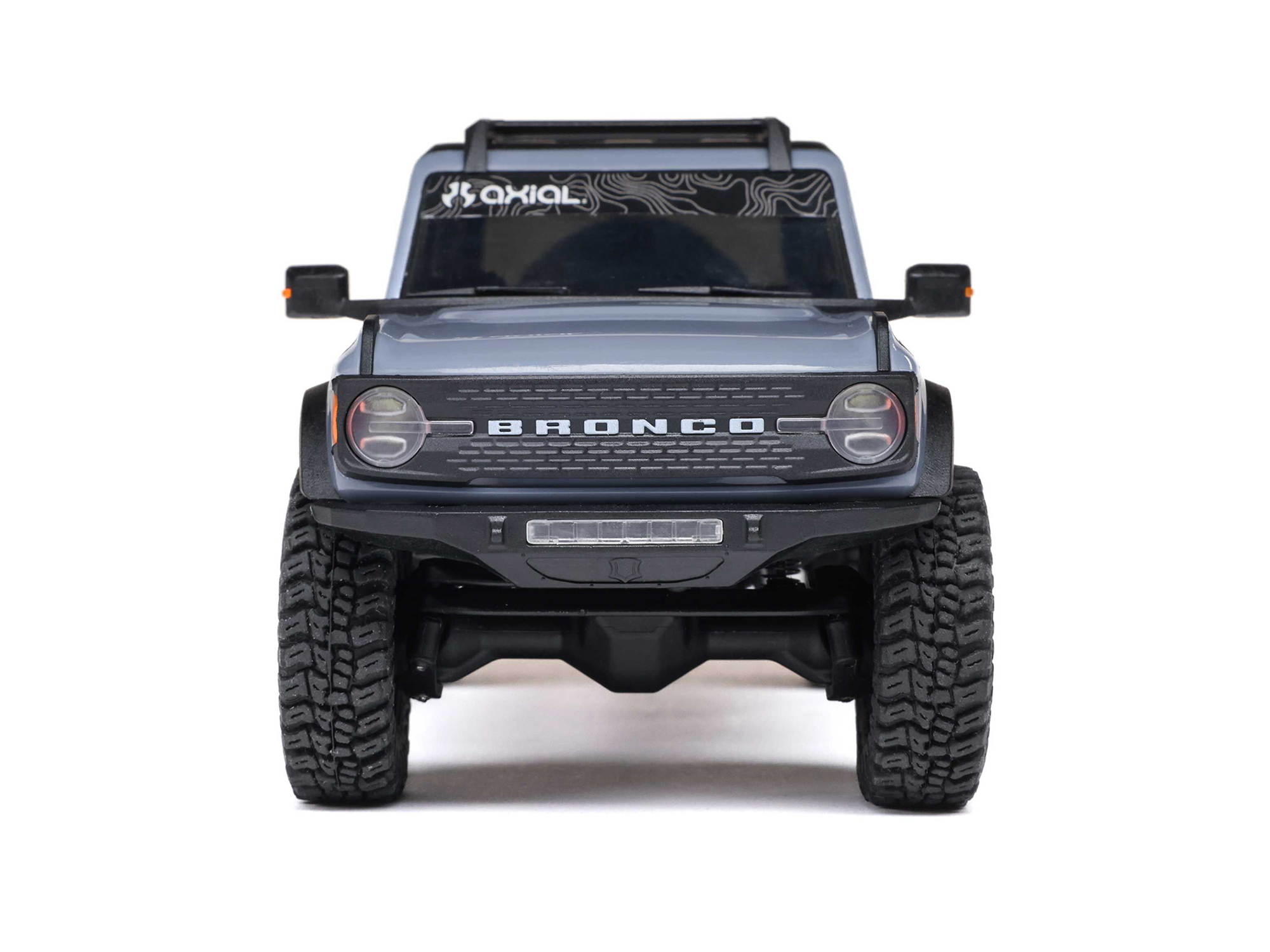 Axial 1/30 SCX30 Ford Bronco 4X4 RTR Brushed Rock Crawler Grey C-AXI-2048T2 - Image 4
