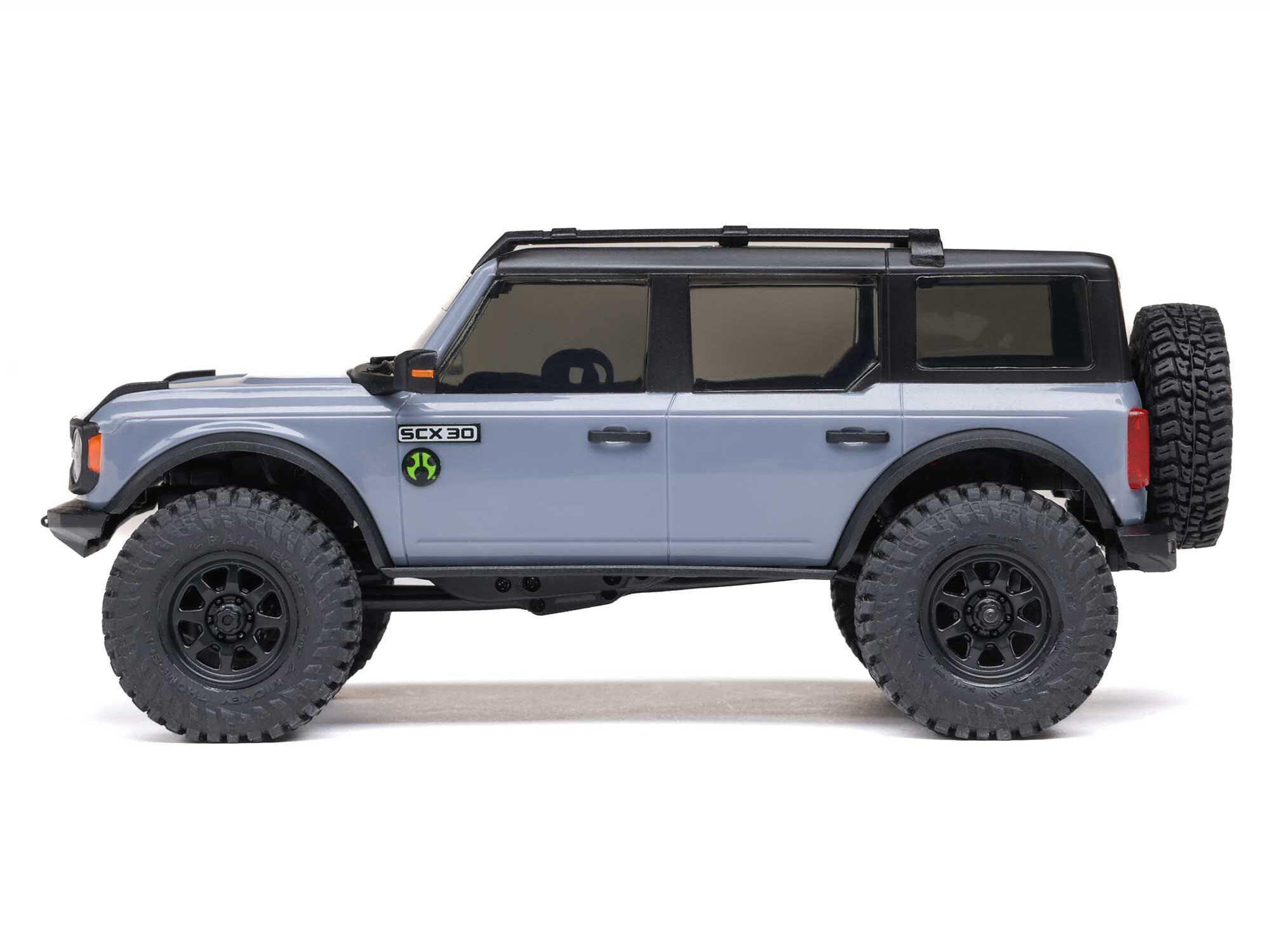 Axial 1/30 SCX30 Ford Bronco 4X4 RTR Brushed Rock Crawler Grey C-AXI-2048T2 - Image 5