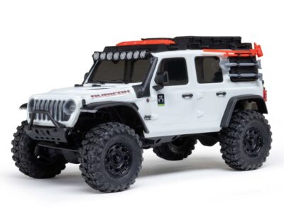 Axial 1/30 SCX30 Jeep Wrangler JLU 4X4 RTR Brushed Rock Crawler White C-AXI-2261T2