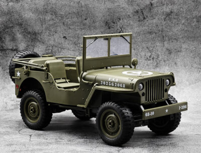 E-ZEE RC 1/10 4WD RC WILLYS JEEP WITH LED LIGHTS EZ-G2068