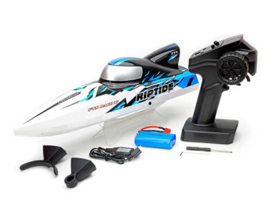 FTX Riptide Turbojet Brushless R/C Speed Boat 41cm Blue FTX0780B