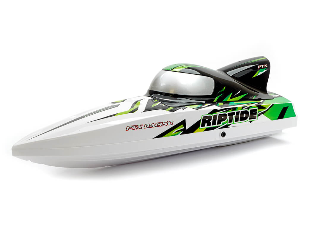 FTX Riptide Turbojet Brushless R/C Speed Boat 41cm Green FTX0780G - Image 2