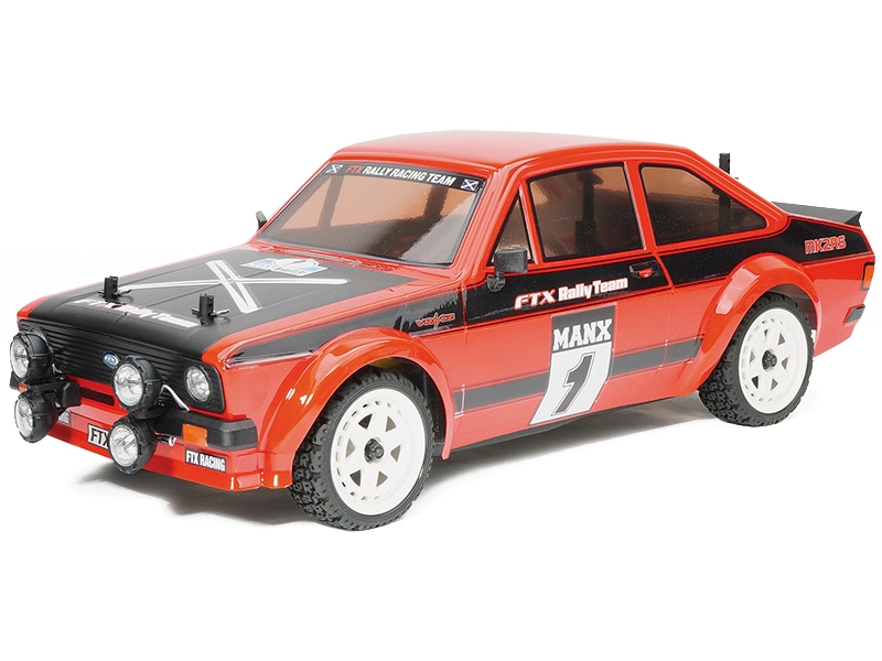 FTX MK2RS 1/10th Brushless Rally Car RTR - Black FTX5470BK
