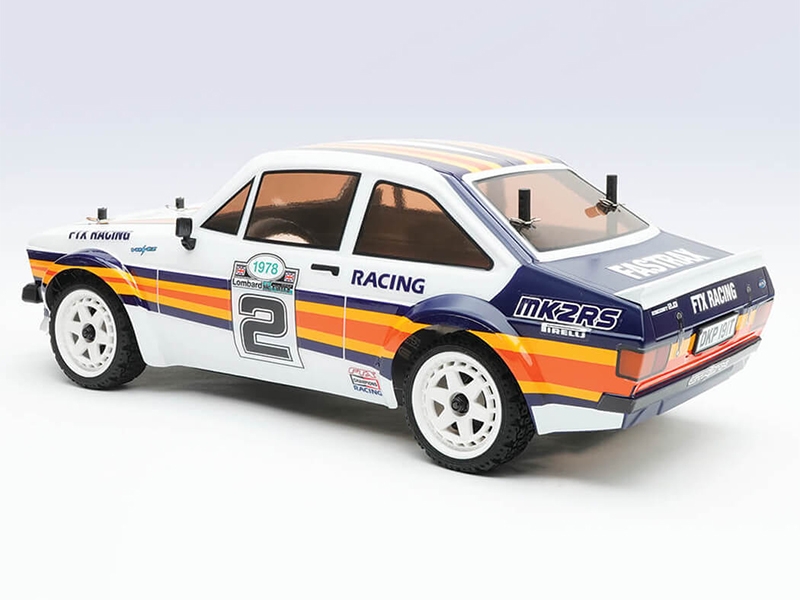 FTX MK2RS 1/10th Brushless Rally Car RTR - White FTX5470W - Image 2