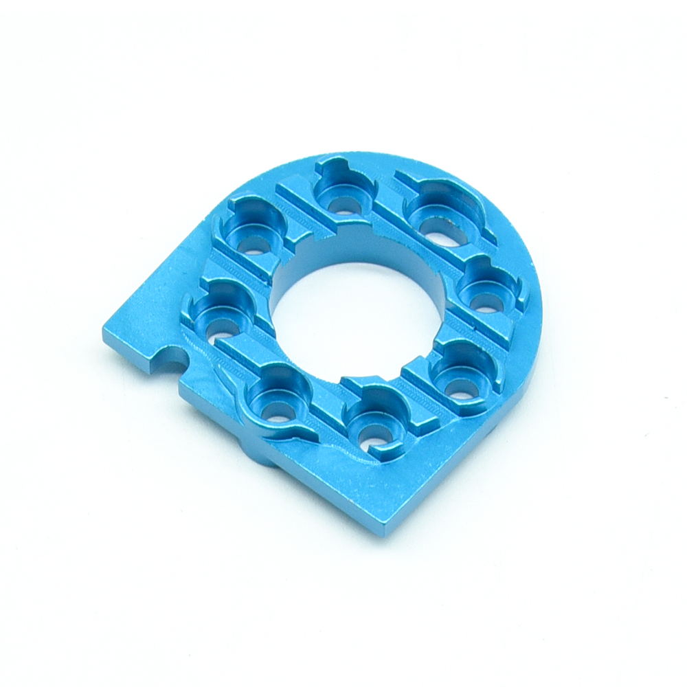 Rc Overhaul Motor Mount Blue Aluminum TT01 G-RCO-TAM04BL