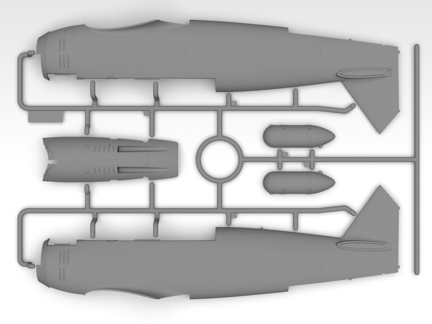 ICM 1/32 Hs 123A-1 (Late), WWII German Attack Aircraft ICM32015 - Image 7