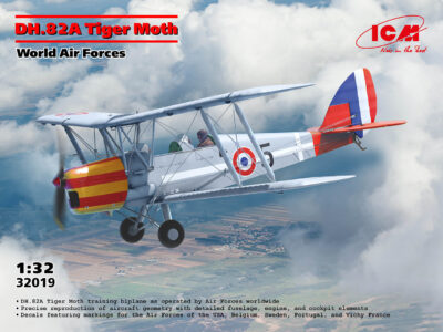 ICM 1/32 DH.82A Tiger Moth of the World Air Forces ICM32019
