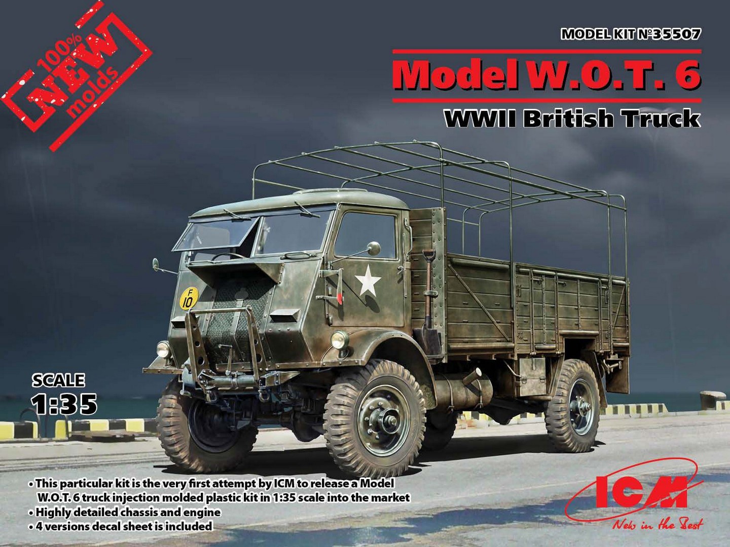 ICM Model W.O.T. 6, WWII British Truck 1:35 ICM35507