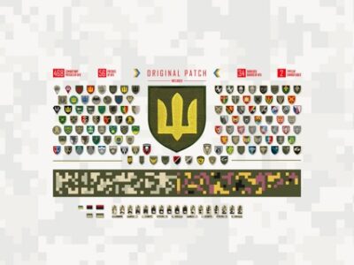 ICM Chevrons of Personnel & Camouflage of Military Vehicles of the Ukrainian Army 1:35 ICM35748