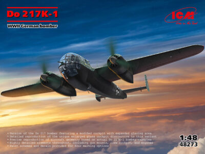 ICM Do 217K-1, WWII German Bomber 1:48 ICM48273