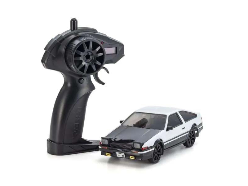 Kyosho First Mini-Z 1:28 Toyota Sprinter Trueno AE86 WH/BK K.66612A