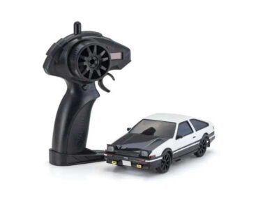 Kyosho First Mini-Z 1:28 Initial-D Sprinter Trueno AE86 WH/BK Carbon 66617A