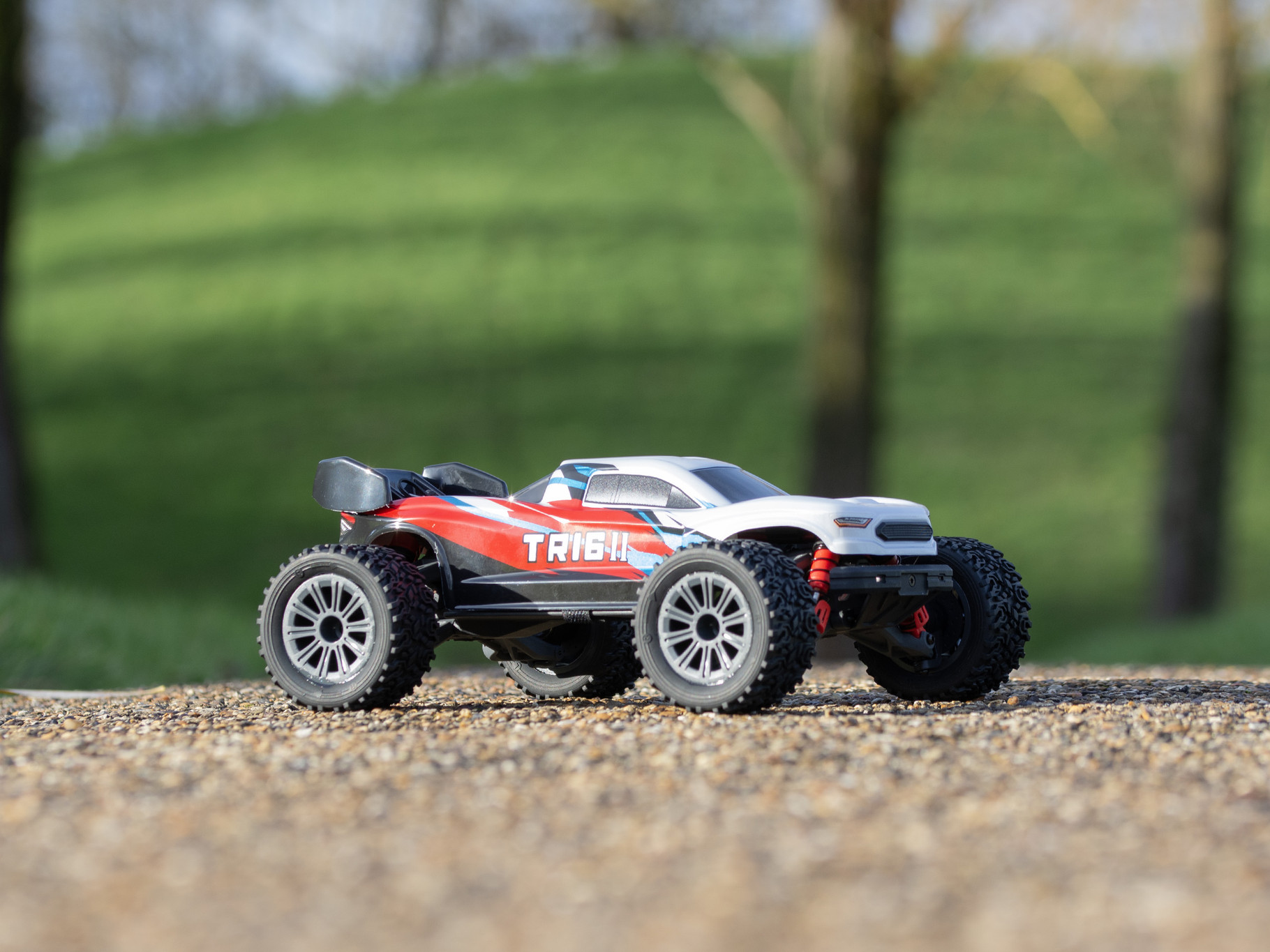 PD Racing TR16II Brushed Truggy 1:16 PD304T-RED - Image 8
