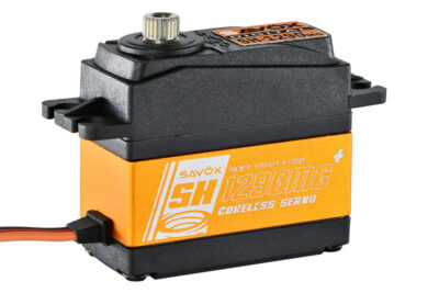 SAVOX SH1290MG+ DIGITAL STD SIZE RUDDER SERVO 5.0KG@6V PLUS SAV-SH1290MG+