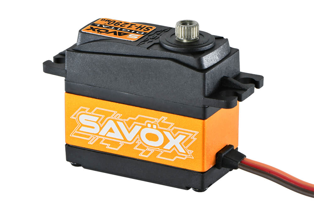 SAVOX SH1290MG+ DIGITAL STD SIZE RUDDER SERVO 5.0KG@6V PLUS SAV-SH1290MG+ - Image 3