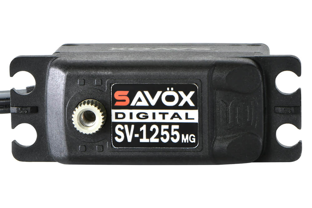 SAVOX SV1255MG HV LOW PROFILE DIGITAL SERVO 20KG/0.085S@7.4V SAV-SV1255MG - Image 2