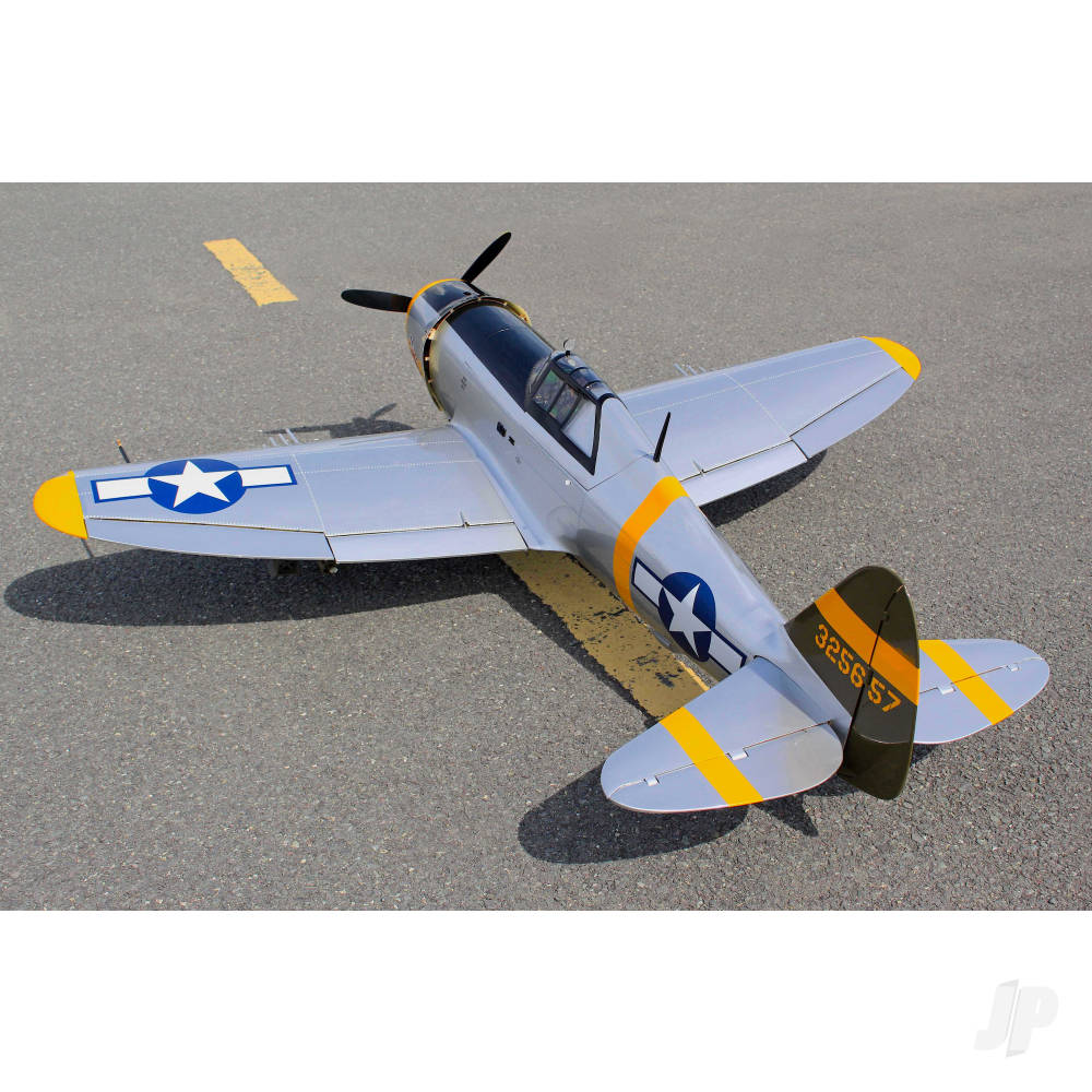 Seagull P-47D Daniel Boone (55-60Cc / 12S) 2.05M / 81In With 3-Piece Electric Retracts SEA306NDBG - Image 11