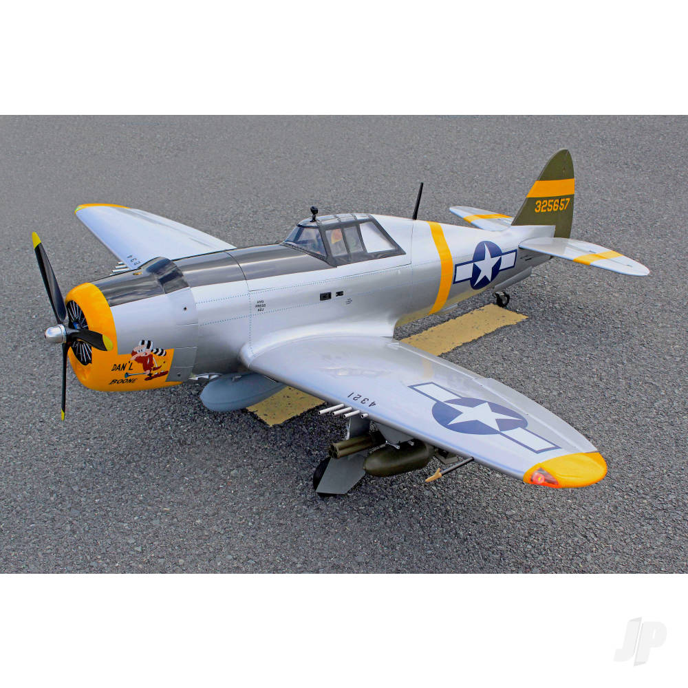 Seagull P-47D Daniel Boone (55-60Cc / 12S) 2.05M / 81In With 3-Piece Electric Retracts SEA306NDBG - Image 10