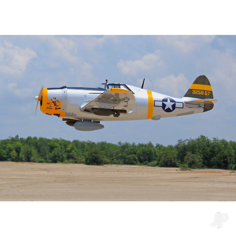 Seagull P-47D Daniel Boone (55-60Cc / 12S) 2.05M / 81In With 3-Piece Electric Retracts SEA306NDBG - Image 4