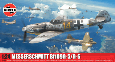 Airfix 1/24 Messerschmitt Bf109G-5/6 1 A17003