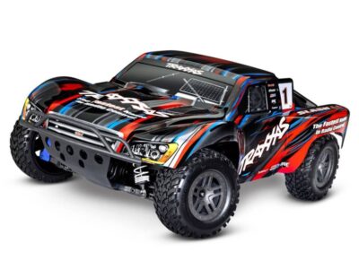 Traxxas Slash 4X4 BL-2S 1:10 4WD RTR Brushless Electric Short Course Truck, Red TRX68154-4-RED