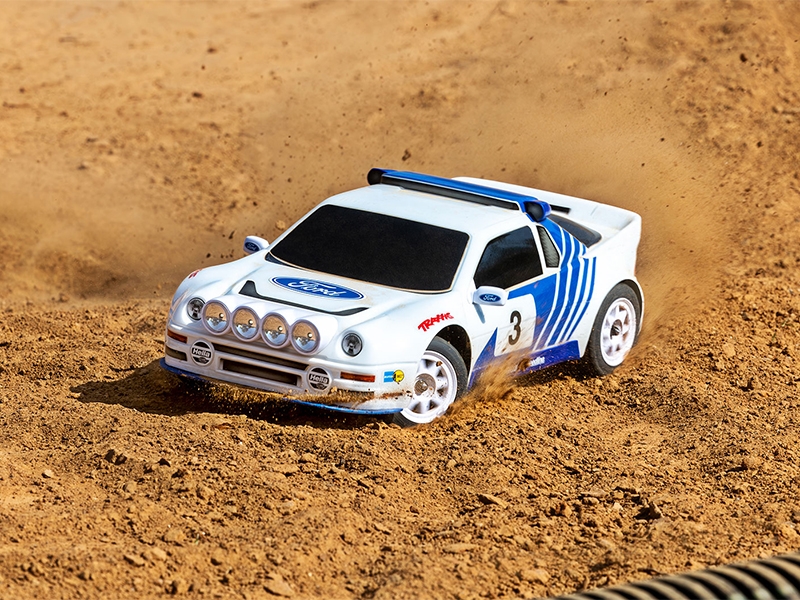 Traxxas Mini Rally VXL Ford RS200 TRX108046-1 - Image 4